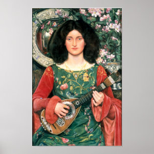 Poster Mélodie (Musica) par Kate Bunce (1897)