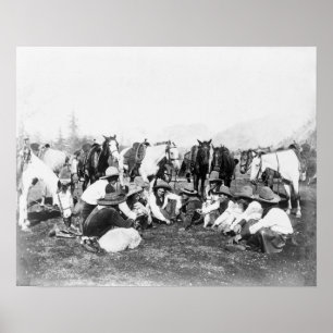 Poster Membres de l'exposition occidentale sauvage du