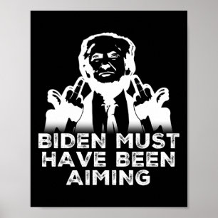 Poster Mème Butler Pennsylvanie Trump Rassemblement aujou