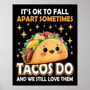 Poster Mème de sensibilisation aux tacos sur la santé men