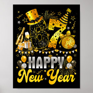 Poster Mème drôle 67 Bonne année 2026 Six Sept Famille