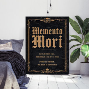Poster Memento Mori Châteaunoyaucore