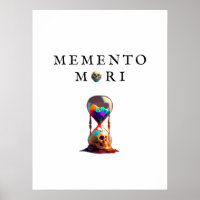 Poster Memento Mori | Poster stoïque | Cadeau stoï