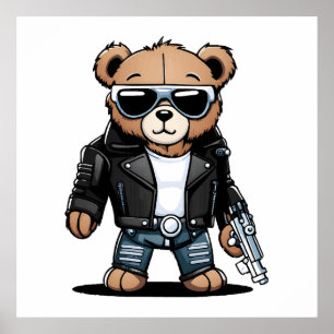Poster Mèmes de Teddy mignons