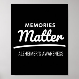 Poster Mémoires sensibilisation alzheimer
