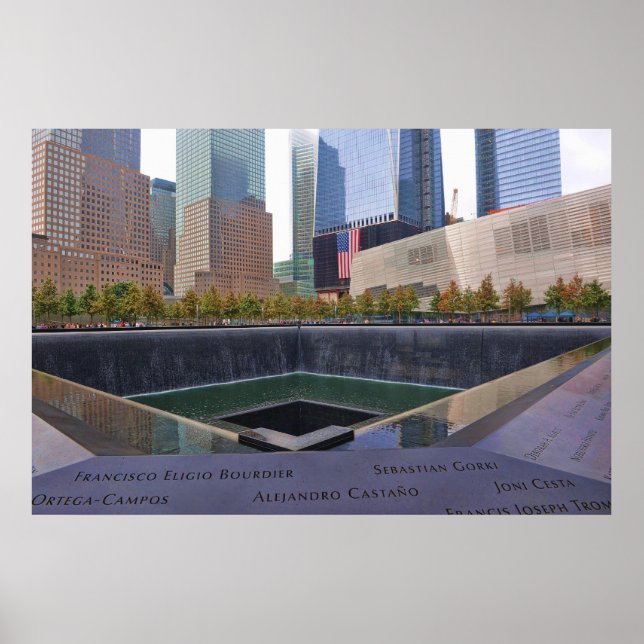 Poster Mémorial 9-11 WTC (Devant)