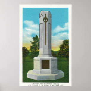Poster Mémorial à la vue du soldat inconnu