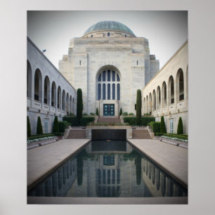 Poster Mémorial australien de la guerre, Canberra