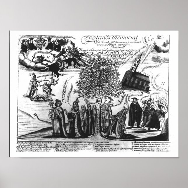 Poster Mémorial d'Angleterre (Devant)