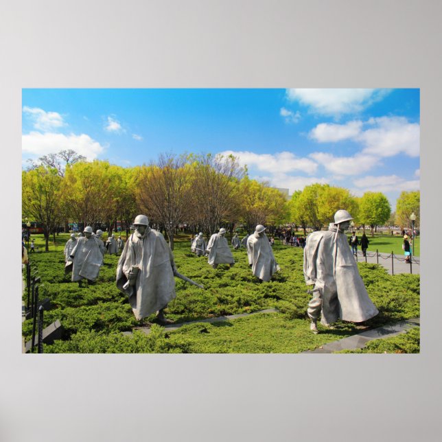 Poster Mémorial de la guerre de Corée (Devant)