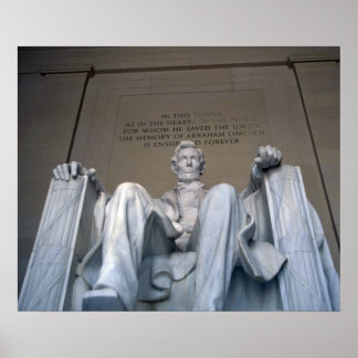 Poster Mémorial de Lincoln