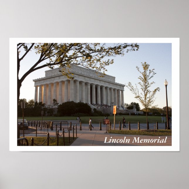 Poster Mémorial de Lincoln (Devant)