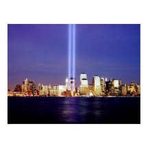 Mémorial des lumières nocturnes de New York Skylin