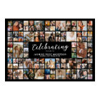 Mémorial funéraire 100 collage de photos