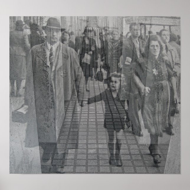 Poster Memorial juif de l'Holocauste (Denkmal), Berlin (j (Devant)