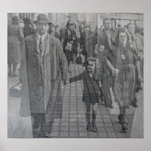 Poster Mémorial juif d'holocauste (Denkmal), Berlin