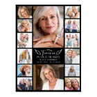 Mémorial multi-photo collage Forever in Our Hearts