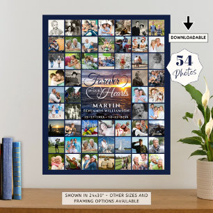 Poster Mémorial Sunset 54 Photo À JAMAIS DANS NOS CŒURS