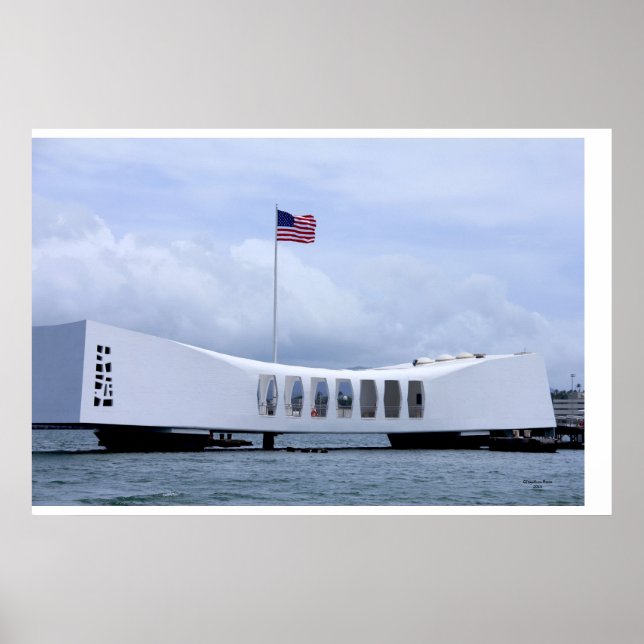 Poster Mémorial USS Arizona (Devant)