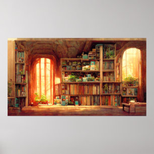 Poster Memories of a library that never existed