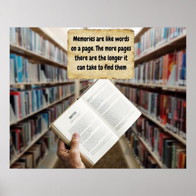 Poster Memory Recall. (Devant)