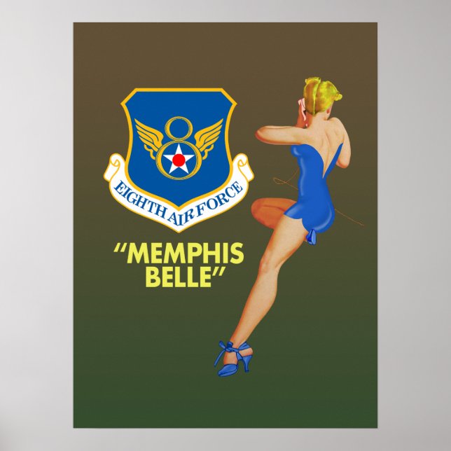 Poster " Memphis Belle " 8e Force aérienne (Devant)