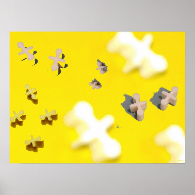 Poster Memphis Design Jacks (Devant)