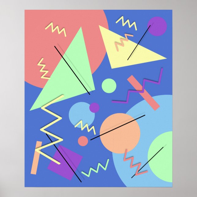 Poster Memphis No 5 (Devant)