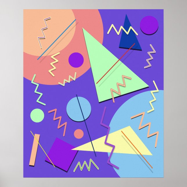 Poster Memphis No 7 (Devant)