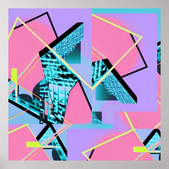 Poster Memphis Pong Exchange (Devant)