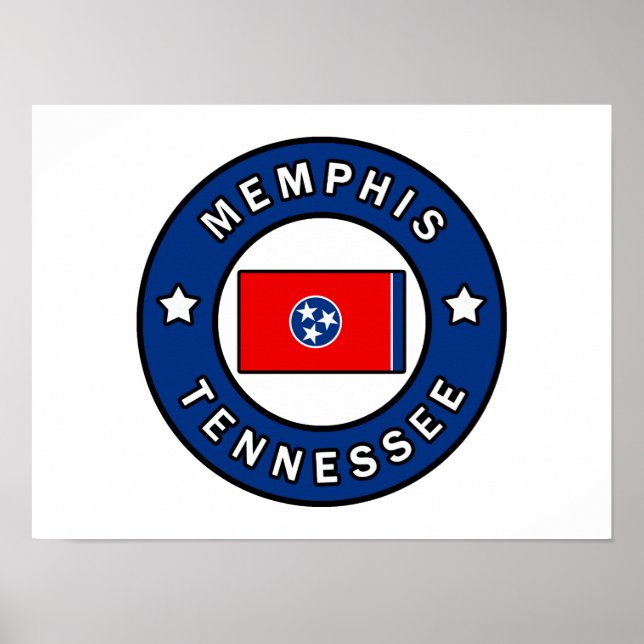 Poster Memphis Tennessee (Devant)