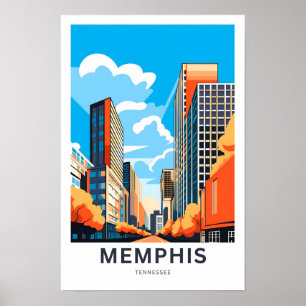 Poster Memphis Tennessee