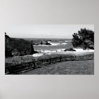 Poster Mendocino lors de la pause du jour