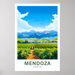 Poster Mendoza Argentina Imprimer