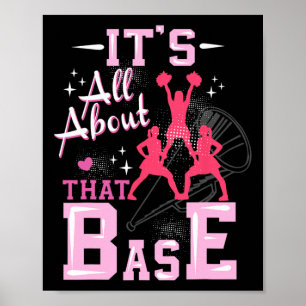 Poster Menée de pom-pom girls drôle tout sur ce que Se Ch