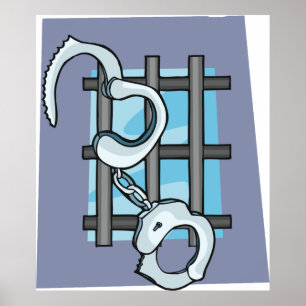 Poster Menottes de prison