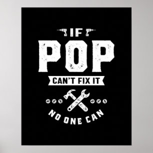 Poster Mens If Pop Cant Fix It Personne ne peut offrir D 