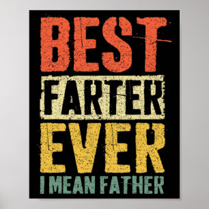 Poster Mens Vintage père &# ; s jour papa monde &# ; s Be
