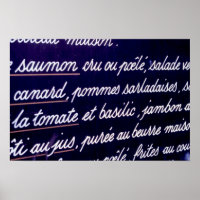 Menu français