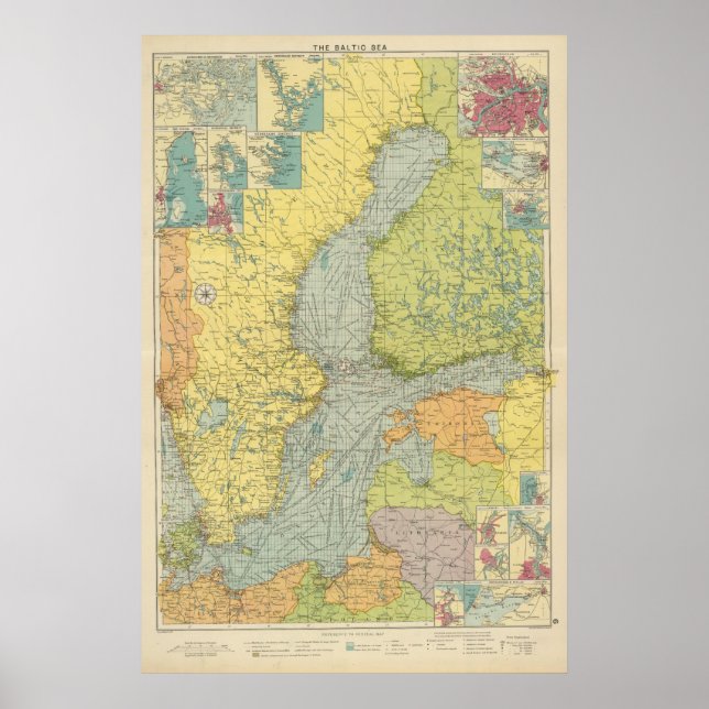 Poster Mer Baltique (Devant)