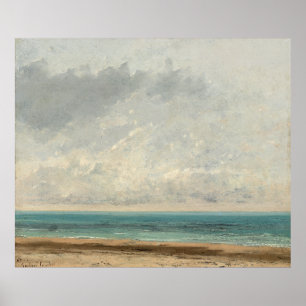 Poster Mer Calme - Gustave Courbet