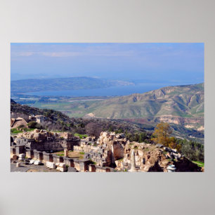 Poster Mer de la Galilée