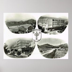 Poster mer de sur d'argeles