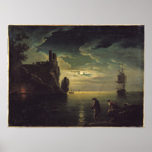 Poster Mer du soir (Devant)