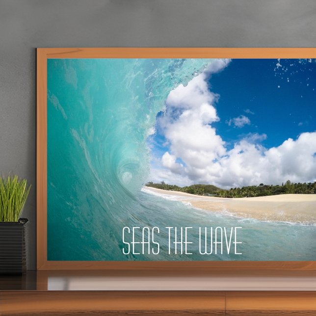 Poster Mer La Vague (Créateur téléchargé)