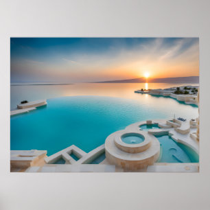 Poster Mer morte en Israël