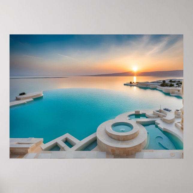 Poster Mer morte en Israël (Devant)