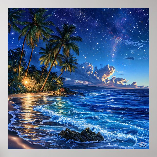 Poster Mer nature (Devant)
