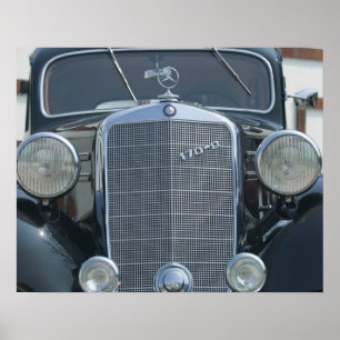 Poster mercedes antique 2