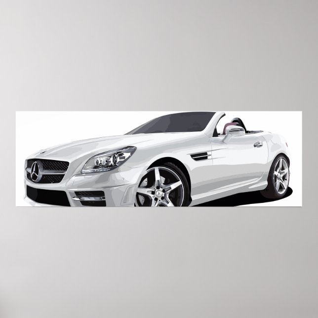 Poster Mercedes Benz (Devant)